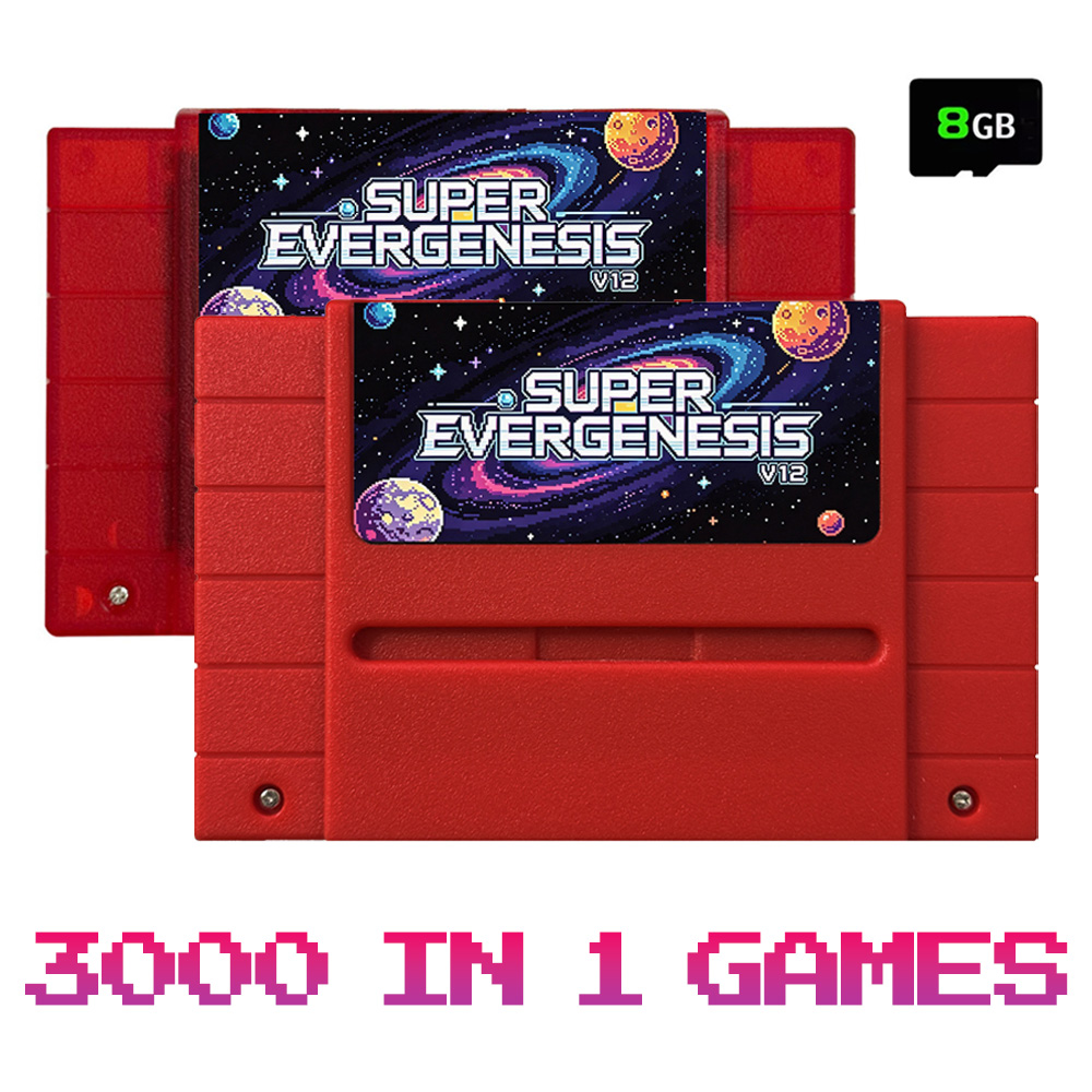 Super EVERGENESIS 3000 in 1 SF - Gaming Console Nintendo 评论和价格