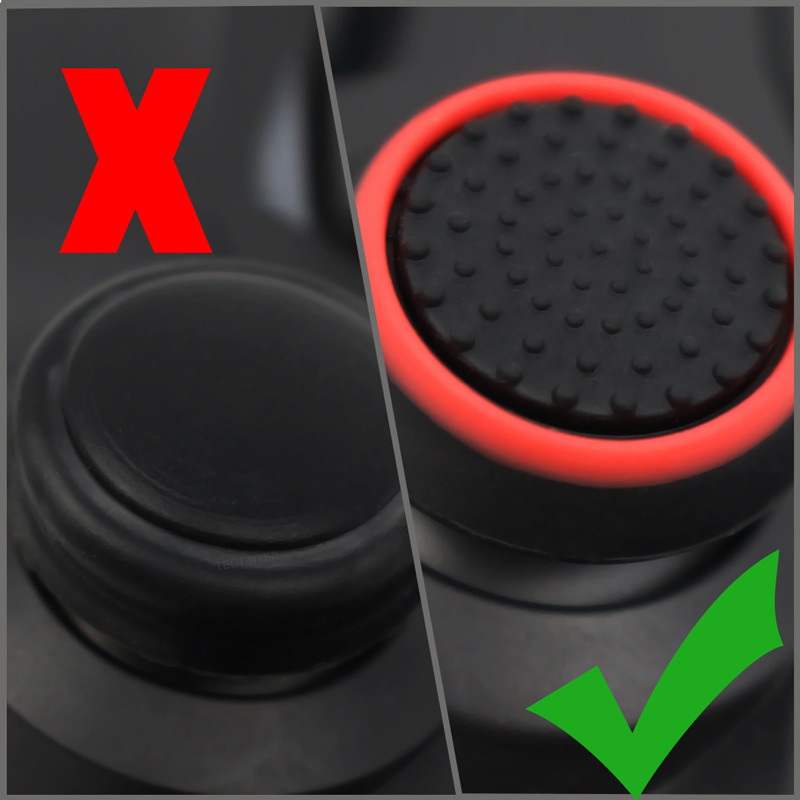 4PCS Silicone Analog ThumbStic - Gaming Console For Pc 评论和价格