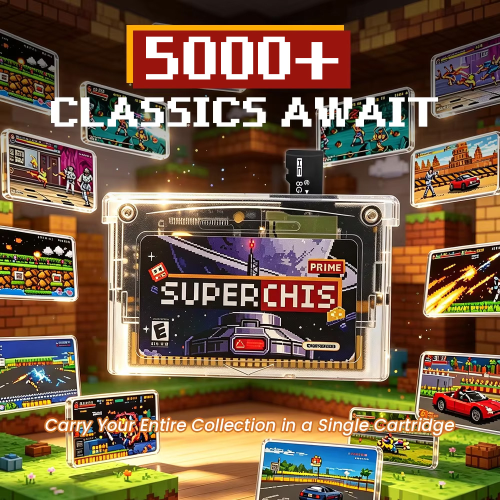 Retro Superchis Flash Game Car - Gaming Console Nintendo 评论和价格