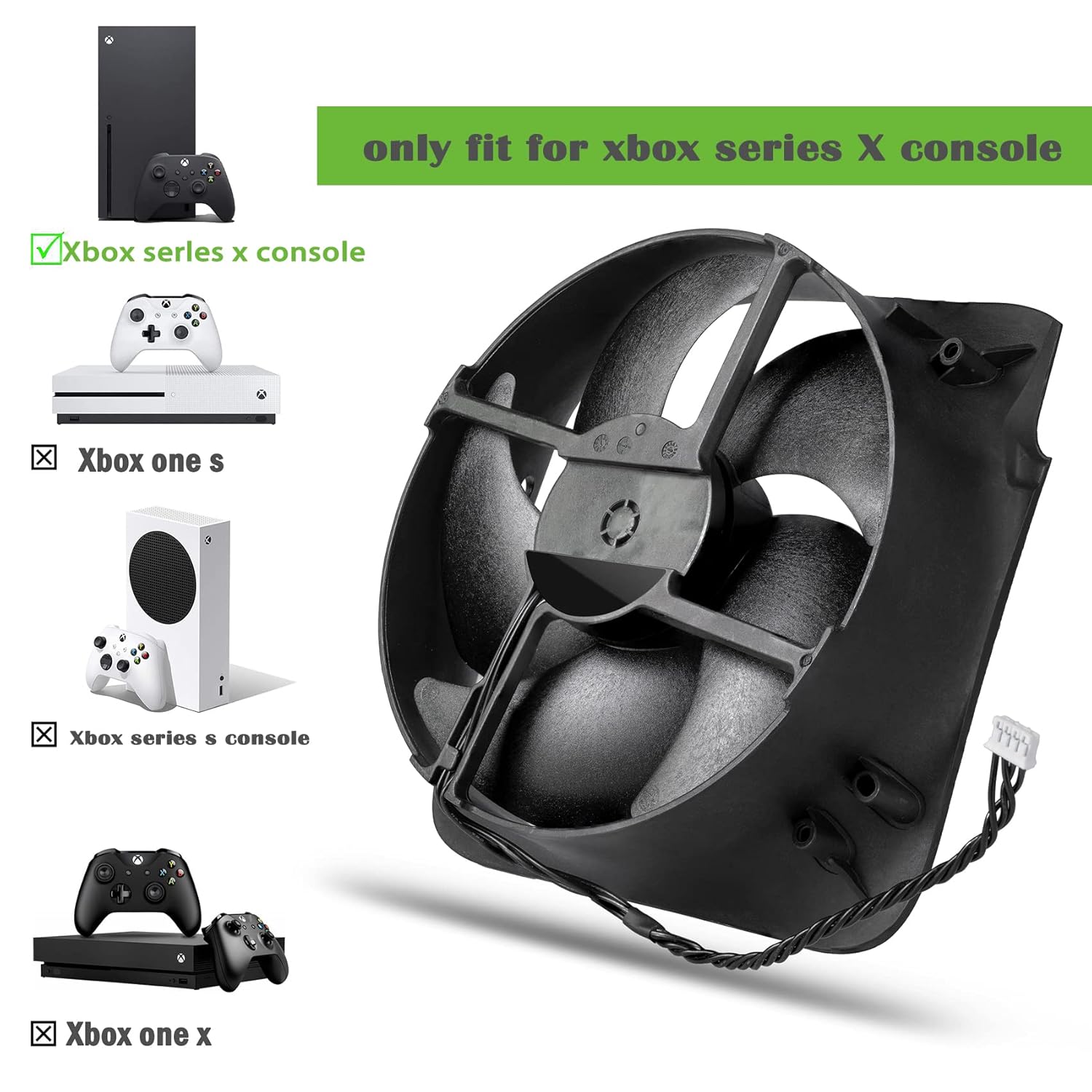 Replacement of Internal Coolin - Console Cooling Fan 评论和价格