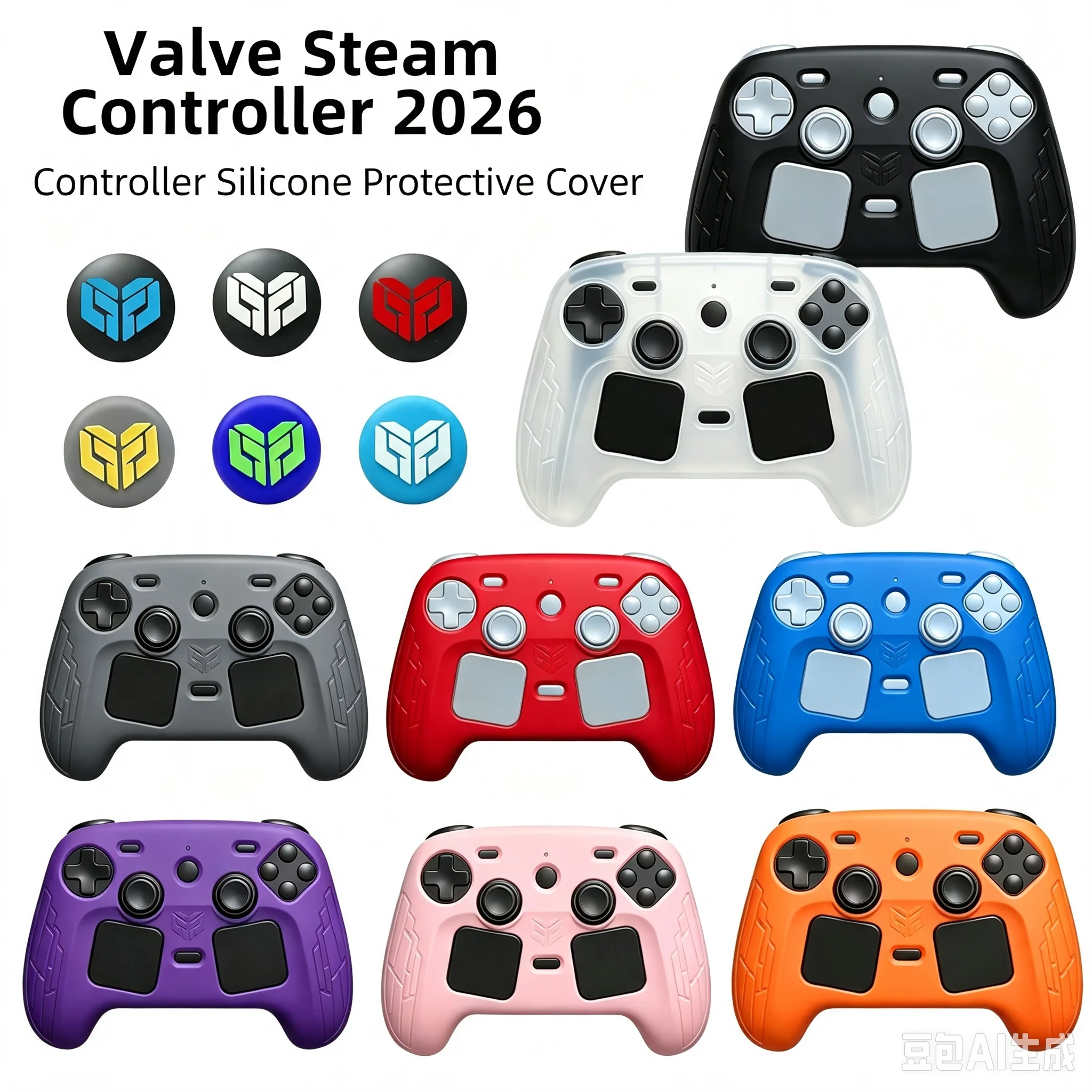 Anti-Slip Controller Skin for  - Sony Console Playstation 5 评论和价格