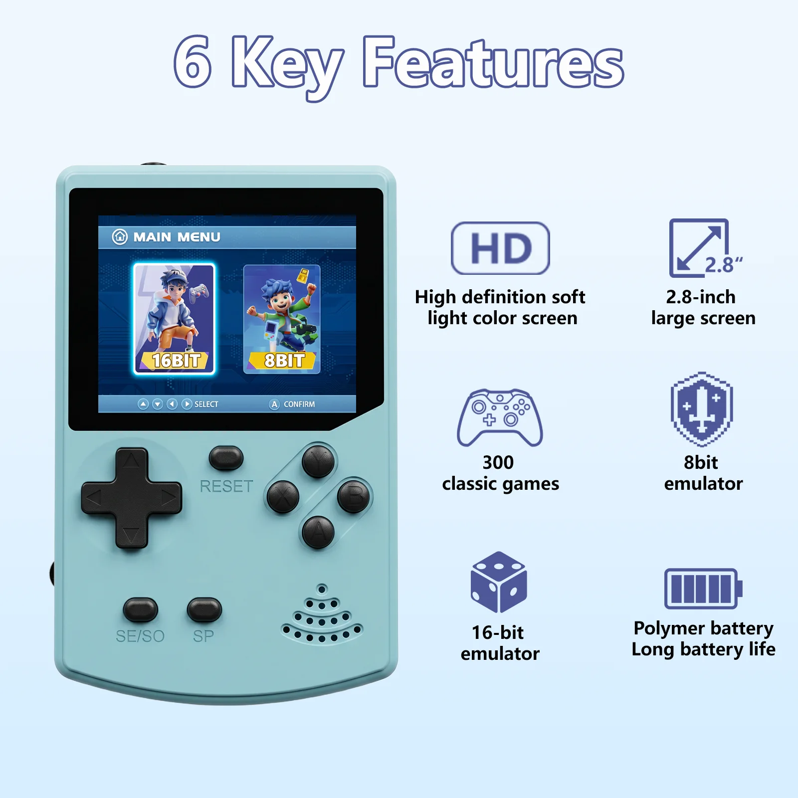 GAMINJA Handheld Game Console  - Gaming Console Handheld 评论和价格