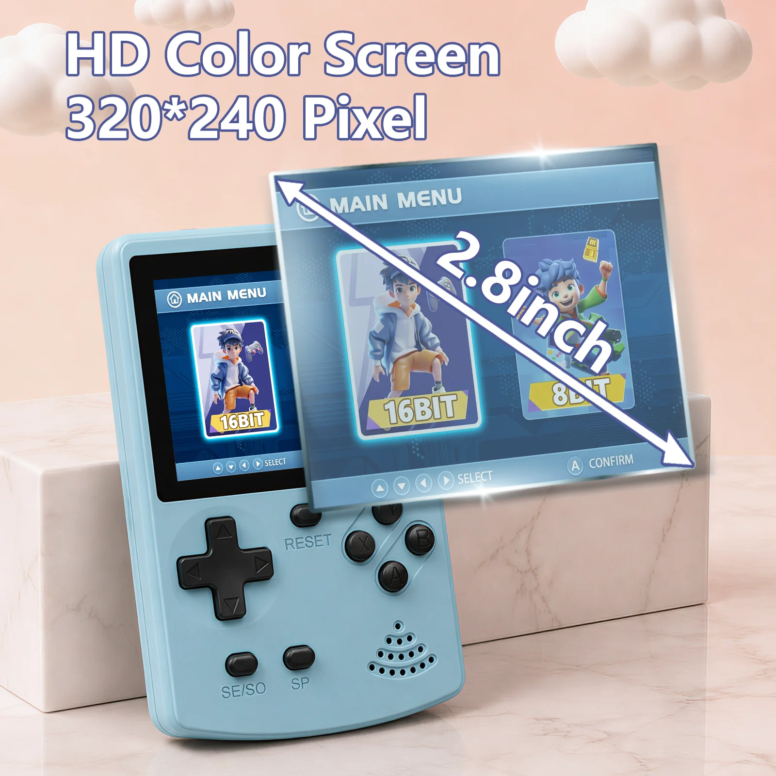 GAMINJA Handheld Game Console  - Gaming Console Handheld 评论和价格