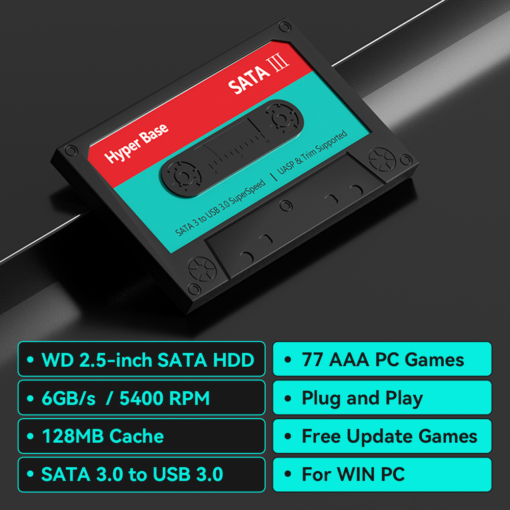 2TB Game Hard Drive With 77 PC - Gaming Console Ps3 评论和价格