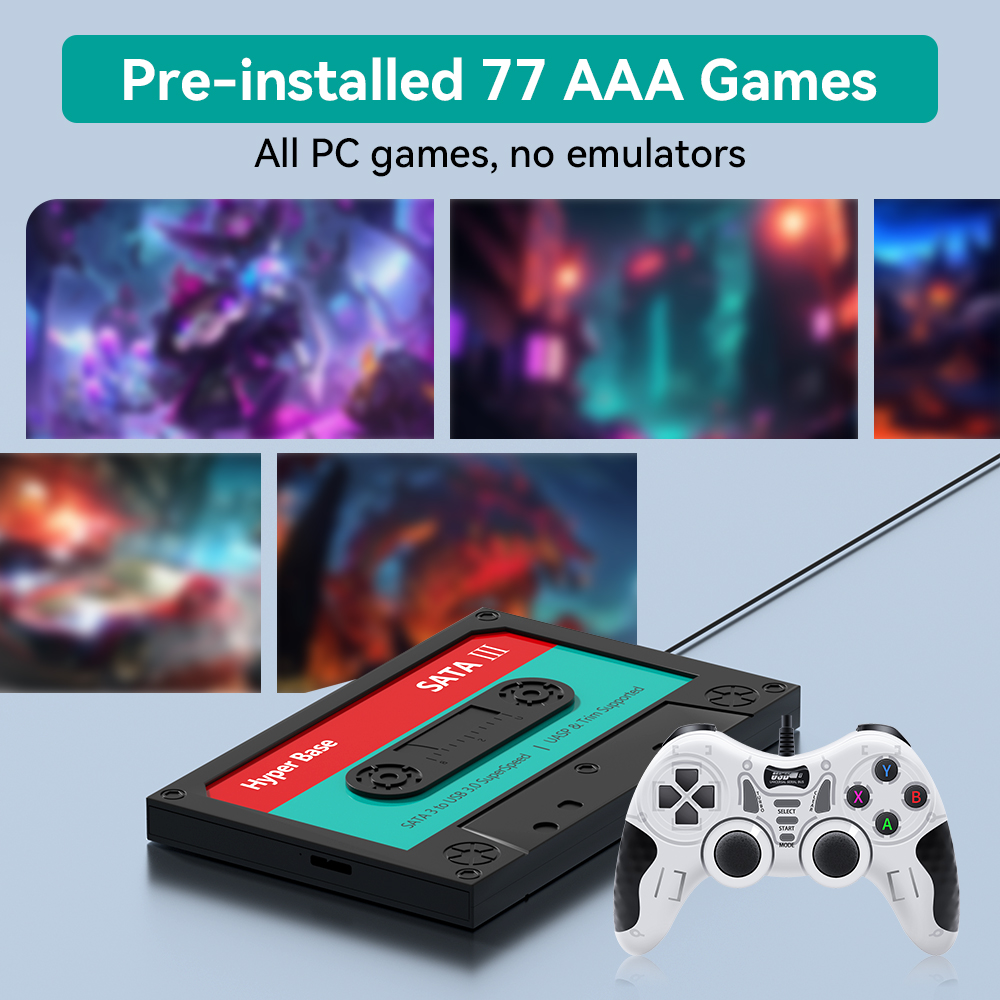 2TB Game Hard Drive With 77 PC - Gaming Console Ps3 评论和价格