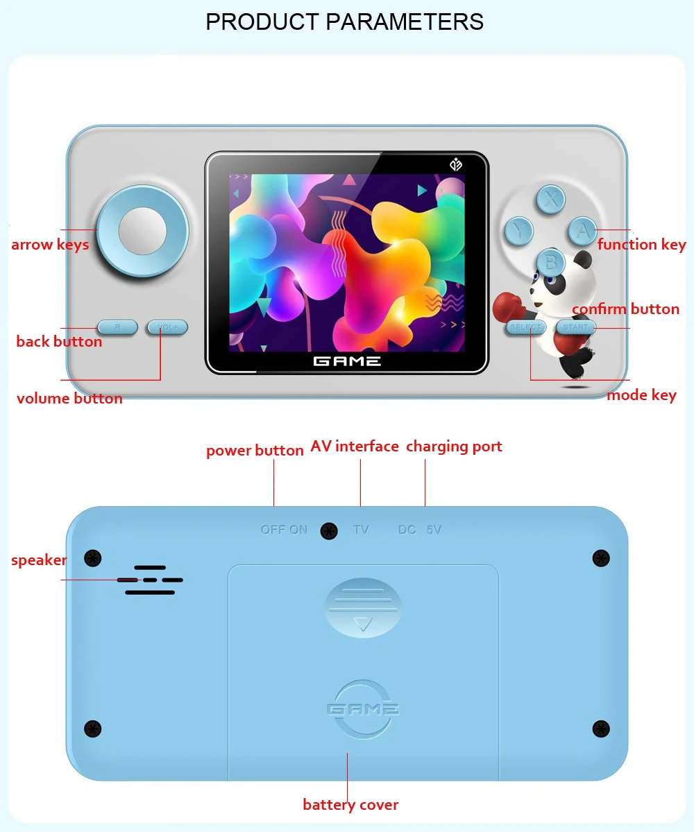 New S5 Mini Retro Video Gaming - Gaming Console For 7 Year Old 评论和价格