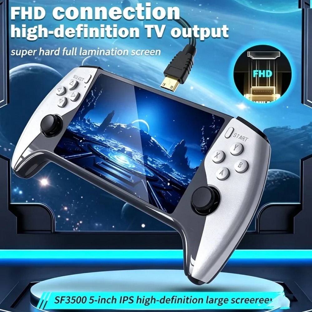 SF3500 5 inch Handheld Game Co - Gaming Console Deals 评论和价格
