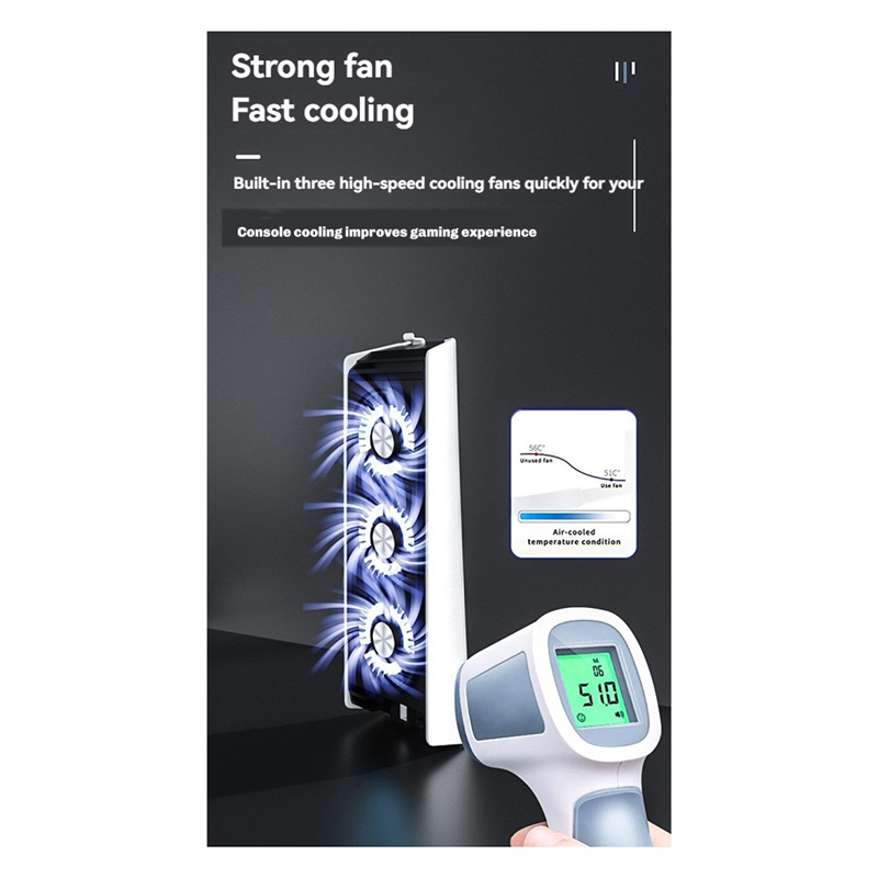 A23F-For PS5 Cooling Fan Quiet - Console Cooling Fan 评论和价格
